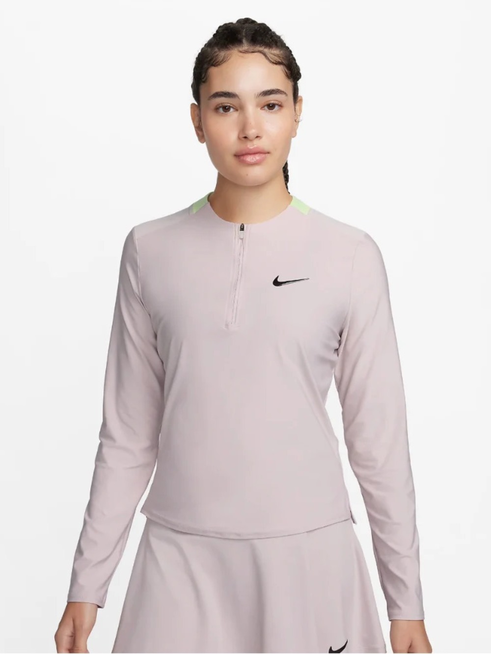 Nike Court Advantage Dri-FIT 1/4-Zip Tennis Mid Layer top
